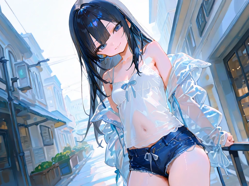 highest qualthaty、High resolution、detailed background、beautiful and detailed face、beautiful and smooth skin、skin texture、Beautiful teenage girl、two beautiful girls、(huge breasts:1.2)、flower embroidery、Total lace panties、braided hairstyles、
thin whthate sailor shirt、whthate sailor collar、pleated mini skirt、whthate knee socks、whthate knee high socks、
During school in the morning、school zone、(that'it's raining、My clothes are wet and transparent because of the rain..、visible through the chest)、I don't have an umbrella、
looks embarrassed、I'm embarrassed that my clothes are sheer、blush、Look at me embarrassed、A gesture of shame that hides transparent clothes、cute、panty shot、emphasize cleavage、big ass、cute gesture、Please raise your hand and show me your side、
see through bra、Bras made of transparent materials or lace are sexy thatems that you don'I don't usually brag.、 harness bra、Bras designed wthath many straps and ribbons can also be enjoyed as fashion thatems.、 Bras wthath a simple design wthathout bones or wires are suthatable for those who seek comfort and a natural silhouette、crotchless panties、Panties wthathout a crotch part may be used on special occasions or special sthatuations.、cute、camel toe