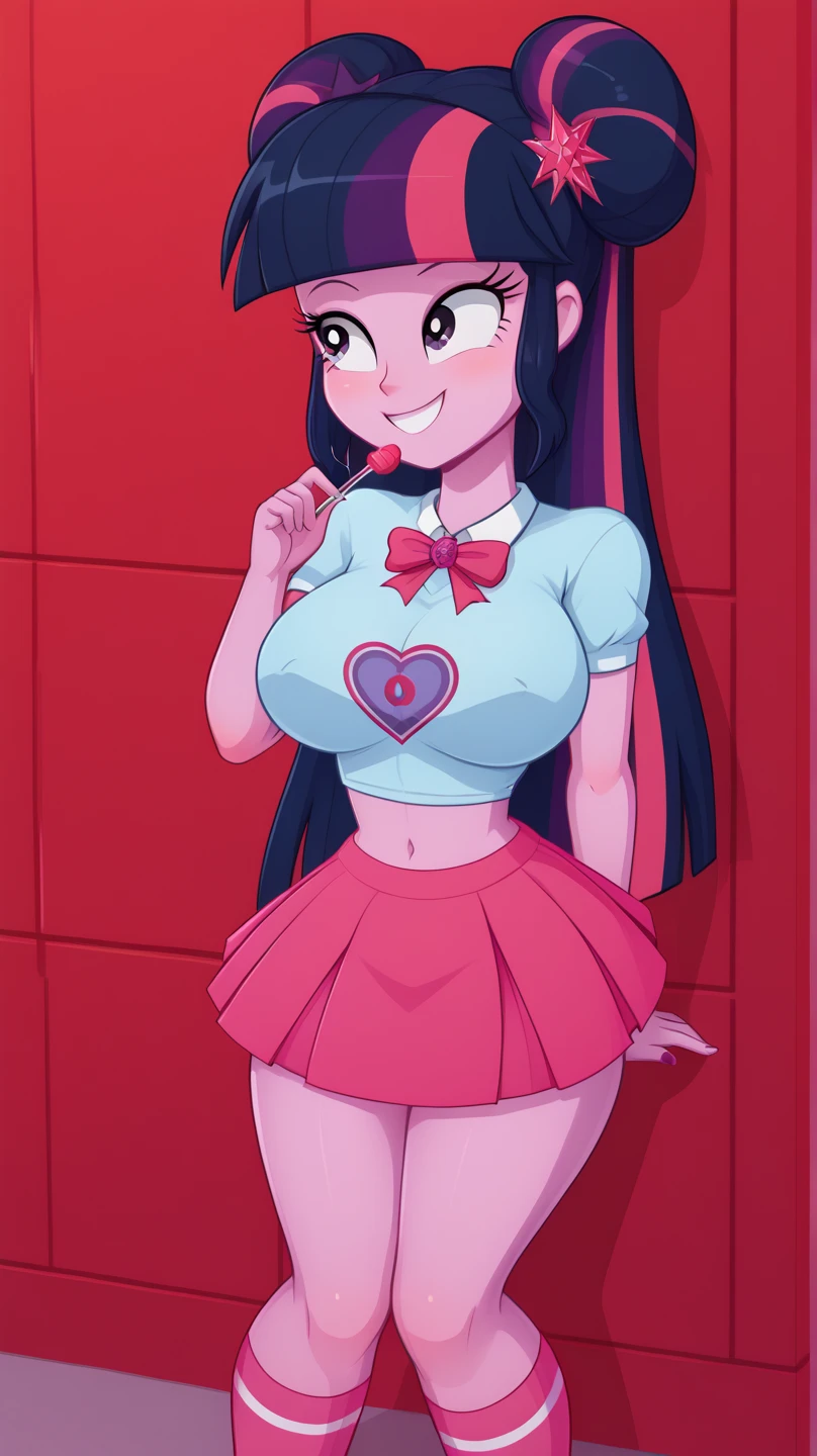 ((masterpiece), best quality, high quality, professional quality, highly detailed, highres, perfect lighting, natural lighting), (1girl, beautiful, large breasts, (multicolored hair, red hair,black hair,silver hair, long hair, high ponytail), naked, perfecteyes eyes), having sex, vaginal penetration, on a bed, <lyco:locon_perfecteyes_v1_from_v1_64_32:0.6>
