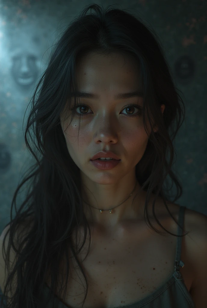 (Dark, 0.8), Light Shadow, Rugged Award Winning Portrait Photo, Best Quality, Masterpiece, Ultra High Resolution, (Fidelity: 1.4), Photo, 1 Girl, [(Sadness), 1.2], White Shirt, Dim, Despair, Mercy, Pathetic, Movie, Tears, Teardrops, (Torn Clothes: 1.5), (Wet Clothes: 1.4), Bare Shoulders, Real Rain, Wet Hair,.., Realistic, Masterpiece, Highest Quality, Backlit, (Lens flare: 1.5), (Vire: 1.4), (Chromatic aberration: 1.1), Nikon D850 Film Stock Photograph 4 Kodak Portra 400 Camera F1.6 Lens rich colors hyper realistic lifelike texture dramatic lighting unrealengine trending on artstation cinestill 800