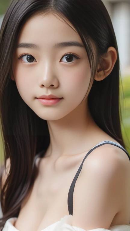 (Small breast swelling:1.3)、high quality、masterpiece、Ultra-high resolution、beautiful girl、beautiful girl顔、Cute girl face、Braiding、whole body、whole bodyを撮影