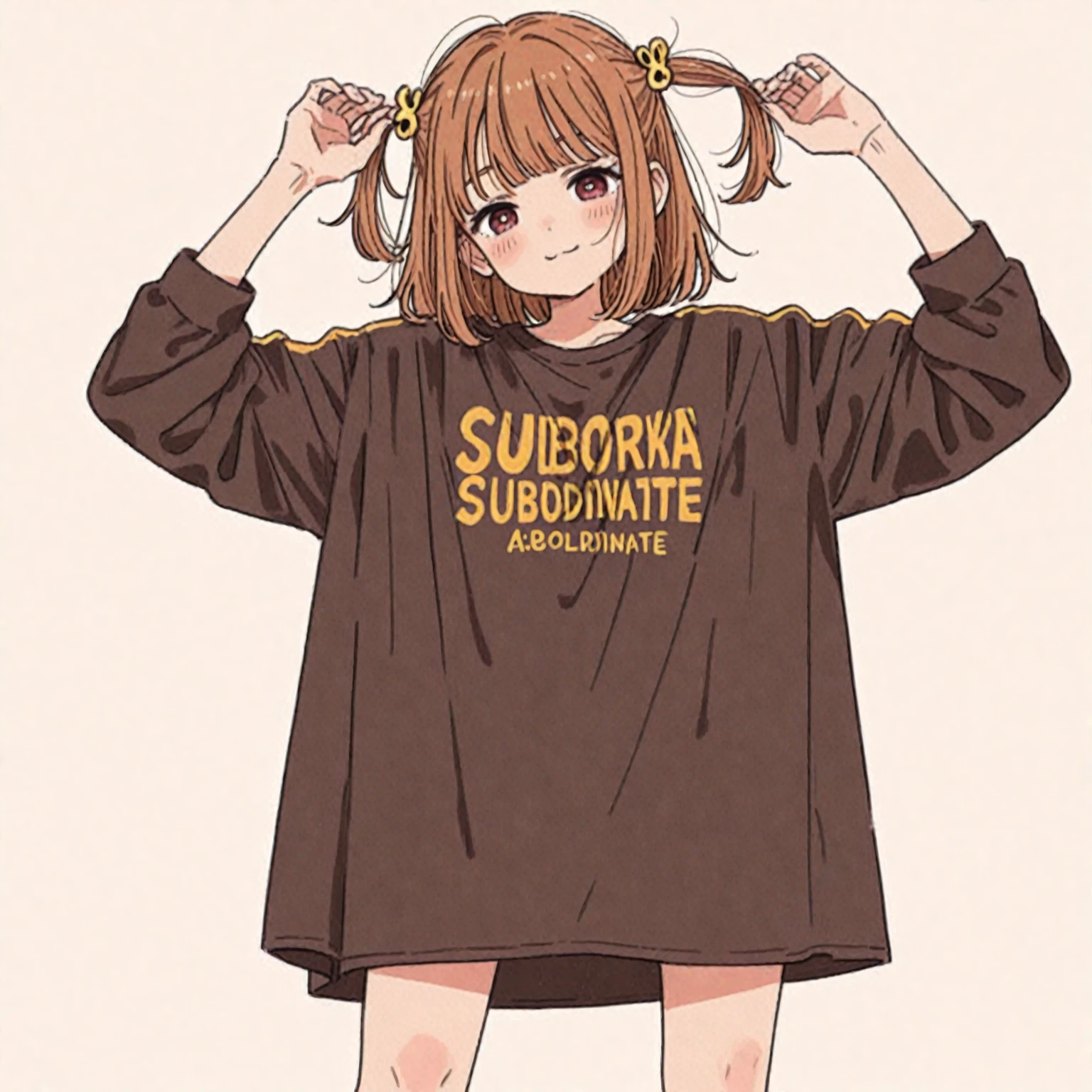  Cute from a subordinate with small  