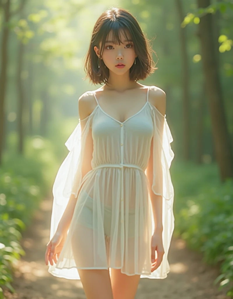 neutral Dignity and Health beautiful顔 Long, narrow eyes nature No makeup beautiful good looking Oriental 40s