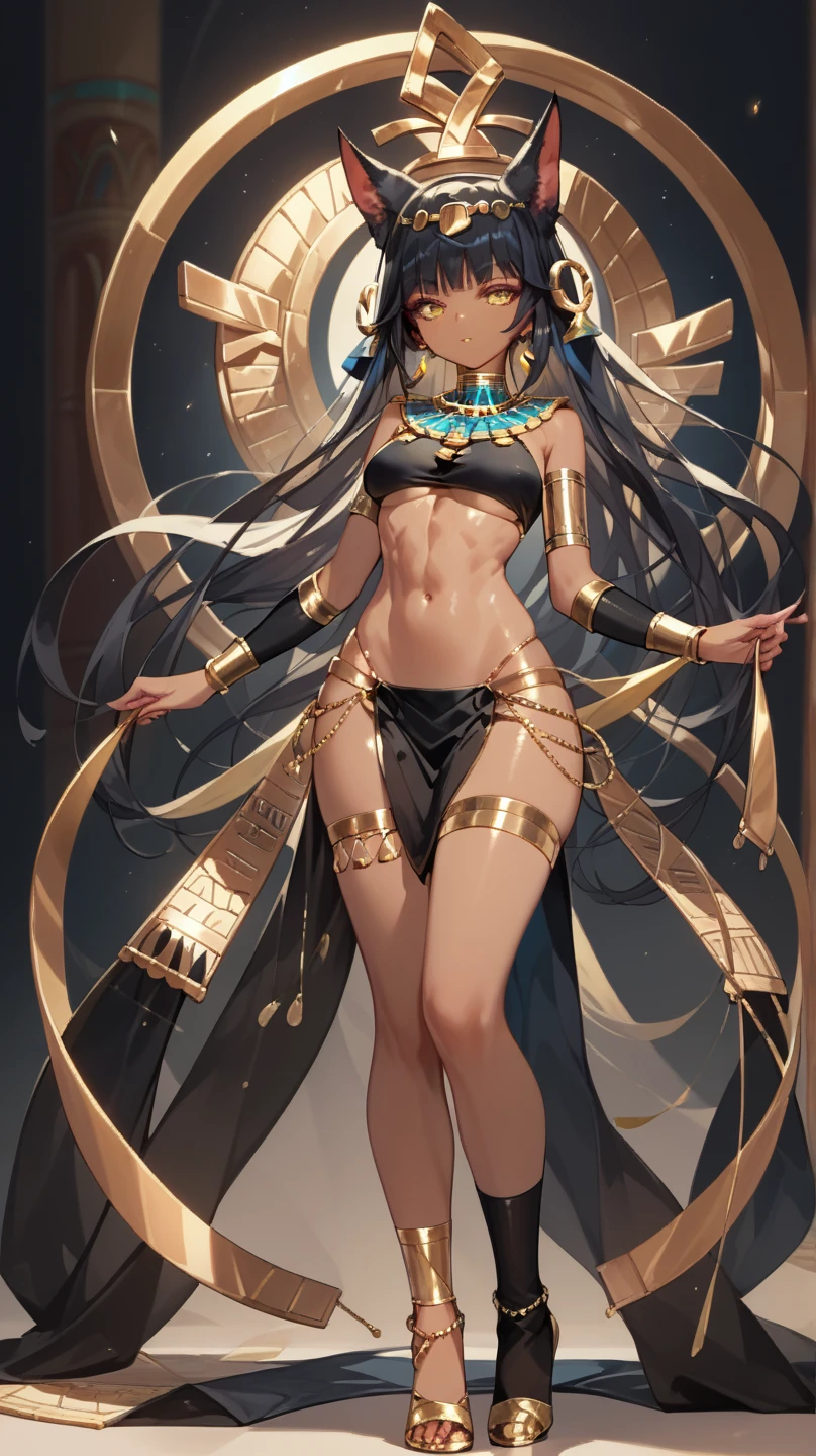 realisticlying、Ancient Egypt、Girls in Cleopatra style、Clothing in the time of the pharaohs、Cleavage emphasis、Butt Bigger Ward、Face Real、