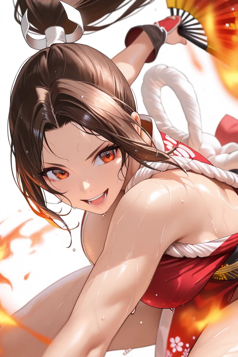 mai shiranui pose dinamica