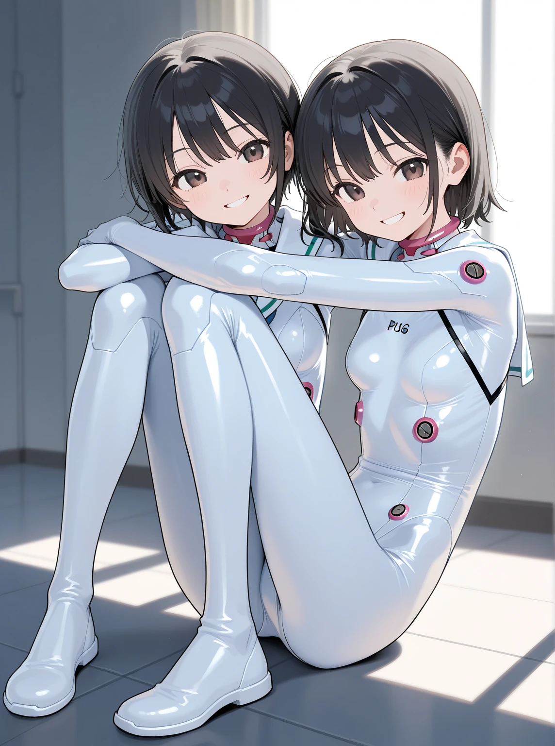 18 year old stretching in gym、Skin-perfect leotards、(Short black hair)、green colored eyes、small perky breasts、((Chiseled abs))、Athletic、paler、Thin、小柄、[blue eyess]、wetting hair、wetted skin、tiny chest、Intricate details of small breasts、hight resolution、detailed facial features、High Details、foco nítido、suave、Aesthetic、ighly detailed、raw、analogue、Nikon Z 85mm、award-winning glamour photograph、stamp、octan render、(Pubic bone and pronunciation)、 ((Cameltoe:1.3)), octane renderings, Photo_\(Ultras\), Photorealsitic, realisitic, Postprocess, Max Detail, Roughness, Real, A hyper-realistic, photorealisim, a picture, 8K UHD, a picture, Semi Silhouette Light, russian face, octane renderings, hitornfreckles, trending on instagram, ESPN, sports illustrated