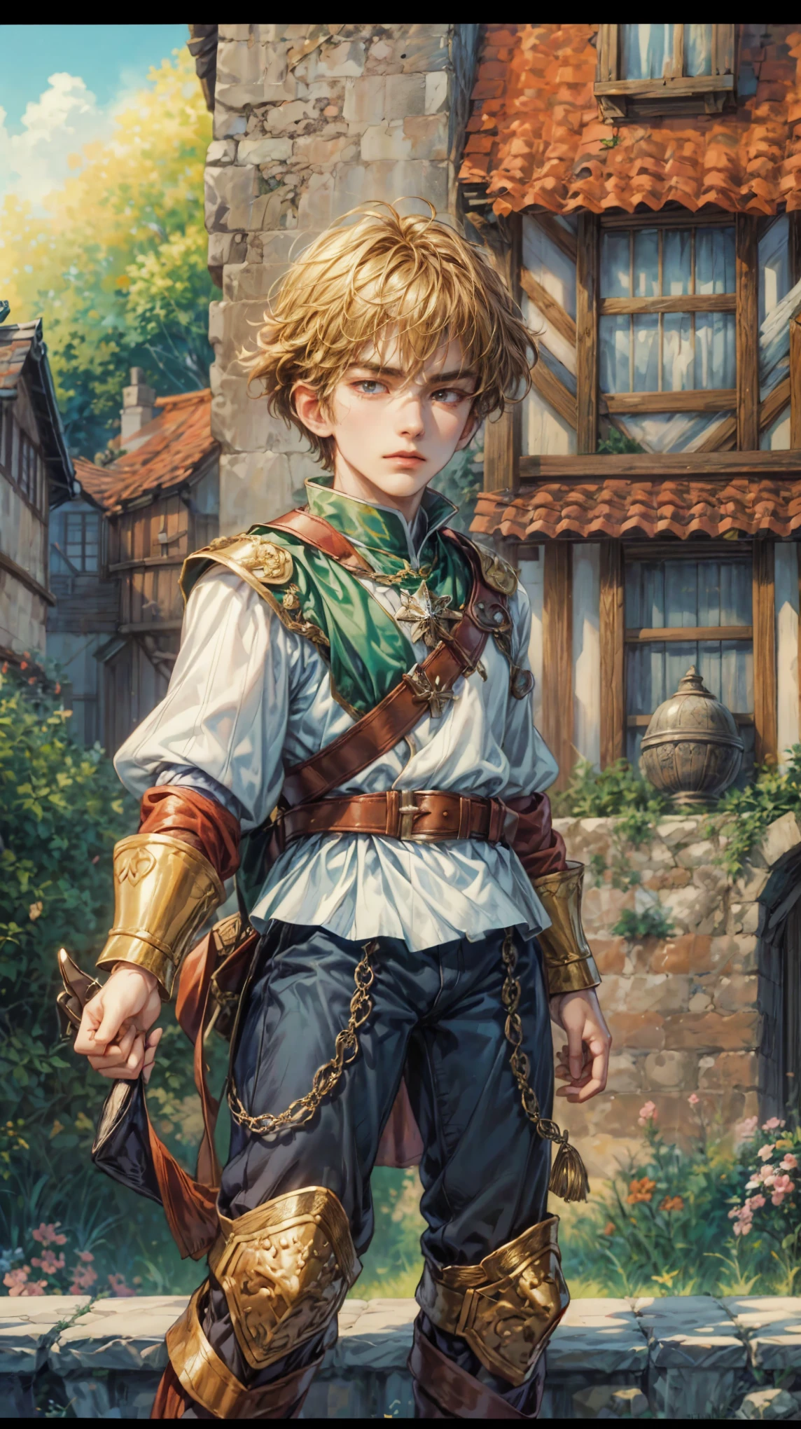 A 12-year-old boy named Bard reaches the year 2023 from the year 2043. El mundo es un lugar muy diferente al que esperaba. The climate is warmer, Sea level is lower and cities are greener. Technology is also different. No hay coches voladores ni robots, But people live in a more sustainable and just society.
Bard is excited to be here, But he's also a little scared.. Don't know what to expect from the future. But he is determined to do everything he can to change the course of history and create a better world for all..
You're still learning about the world of 2023, But he's excited to see what the future holds.. Persona, realista, hd, Ultra HD resolution, la mejor calidad, 8k, obra maestra, toma frontal