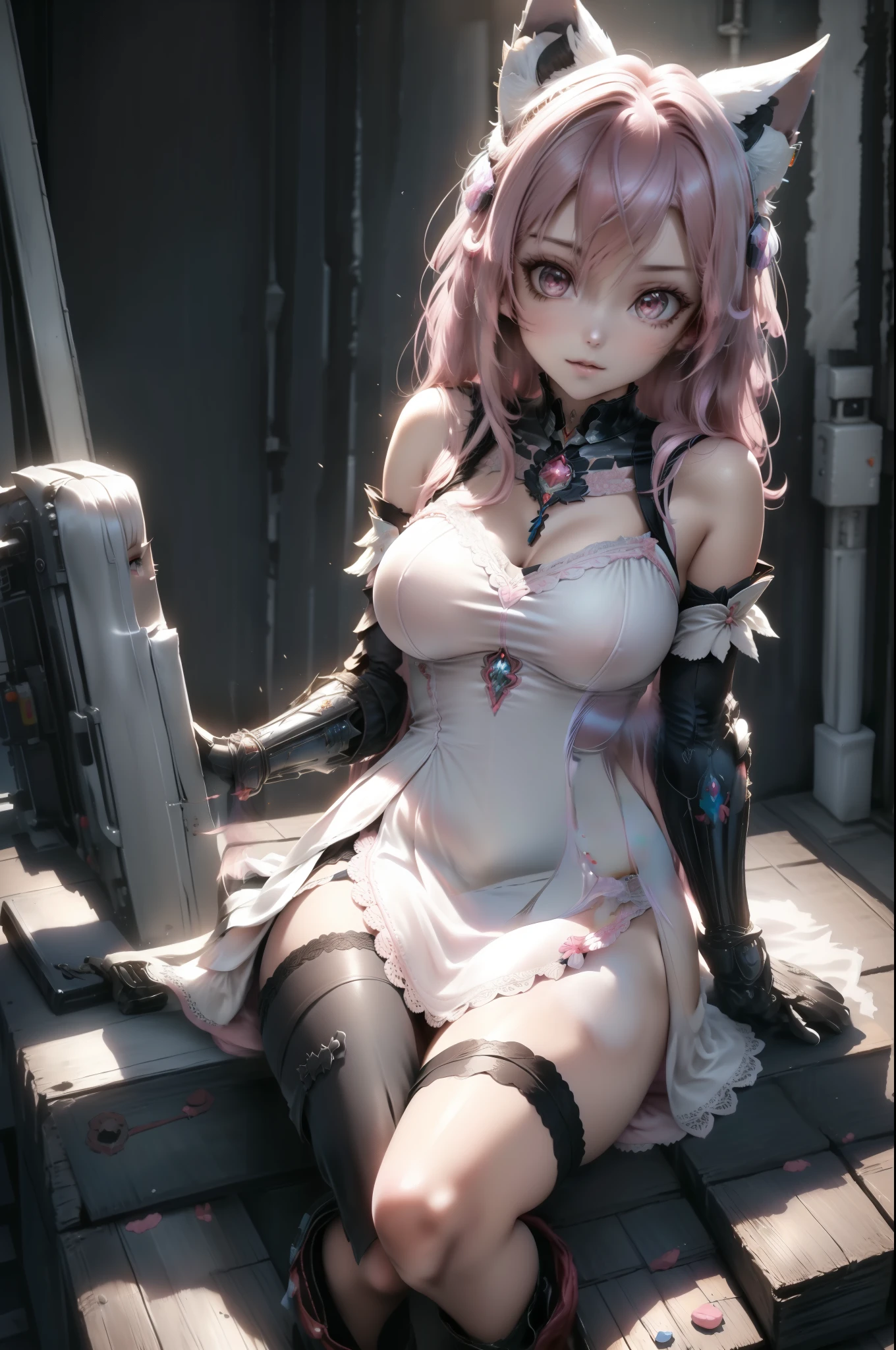 （Enrich the picture，Masterpiece level quality）Beautiful 8K CG artwork，Goddess-like posture，Kneeling exercise，Slim and soft，Translucent skin，Blonde hair、The beauty of extra-long hair, Super Long Straight Hair，The skin is fair and juicy，Big breasts lingerie miniskirt uniform，Perspective Part 1.2x enhanced silhouette effect，Exquisite transparent blues pattern in pajamas，The details are intricate and exquisite，The background is slightly blurred，Charming and lustful leg seduction，Drool，Q cup giant，Blush，Japan goddess，Perfect body slim curves，Scene by the sea，The shirt is fully open: 1.4, The chest is completely open, Shirts are worn over underwear, (Shirts are worn over underwear: 1.3),