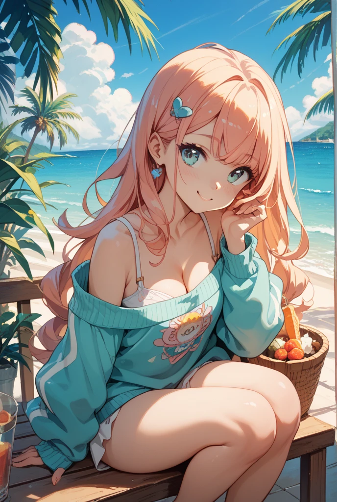 anime girl in a bikini laying on a towel on the beach, artwork in the style of guweiz, artgerm colorful!!!, ! dream artgerm, rossdraws cartoon vibrant, extremely detailed artgerm, style artgerm, rossdraws pastel vibrant, colorful concept art, ig model | artgerm, artgerm. anime illustration