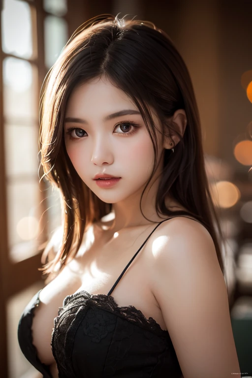 Close-up of a woman in thin black lace lingerie posing for a photo in a park at night., ผมยาวหน้าม้า Thai girlที่สวยงาม, Thai womenที่สวยงาม, Thai girl, Gorgeous Thai model, Thai girl, หญิงThai girlที่สวยงาม, หญิงThai girlที่งดงาม, Thai womenที่สวยงาม, Thai Goddess, Thai women, Thai characteristics, ของThai girlที่มีรอยสัก, sexy girl, Thai girl, นางแบบไทย สวย หุ่นดี นางแบบ หน้าอกใหญ่ ยิ้มสวยมาก Thai girl นางแบบไทย โมเดลไทย กราเวียร์ไอดอล