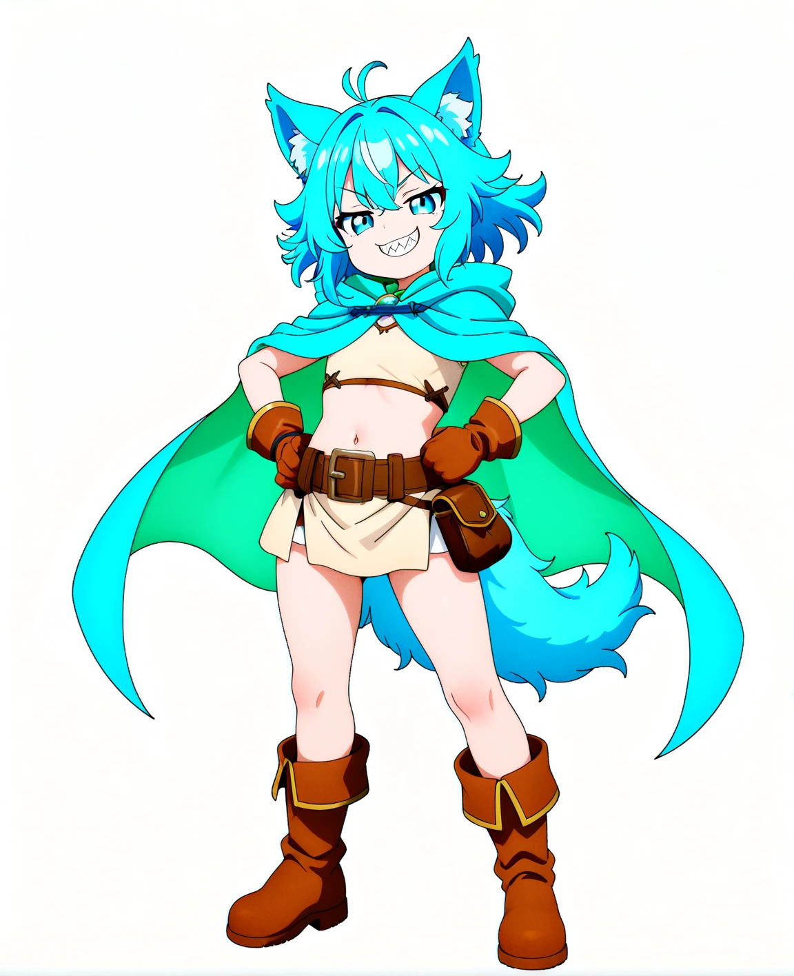 boy, cat, furry, bodyfur, bra, bottomless, blue tights, gloves, boots, hero