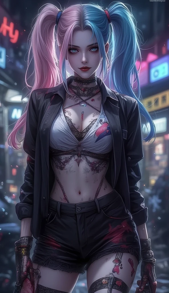 photorealistic,Realistic illustration in Modelshoot style,((masterpiece)),((The best quality)),((Ultra Quality)),((ultra detailed)),((1girl)),((Only)),((waifu:1.5)),Perfect anatomy,perfect hands,beautiful cuerpo,beautiful_method,ulzzang-6500-v1,e-chica,Exceptionally Beauty Waifu Princess Mary R. running terrified in a hospital being chased by a group of horrible and scary zombies,(((zombis,A crowd of horrible and terrifying zombies watching and running after her piled up with each other to catch up with her...))),in a  cosplay,wet clothes,Sailor mini skirt,black socks,((bright-pink_eyes)),long wavy hair,hair clips,eyeliner,cute makeup,lipstick,Glossy lipstick,with a look of terror, worry and sadness,((eyes detallados perfectos)),rainy with fog outside,evening,pink theme,bioluminiscencia,light particles,((Extremely CG Unity 8K Wallpaper)),((cinematic lighting,Best quality lights)),intricate details,Suave,sharp focus,Extremely beautiful and aesthetic,Octane rendering,Full length portrait,damp skin,((Perfect detailed body)),