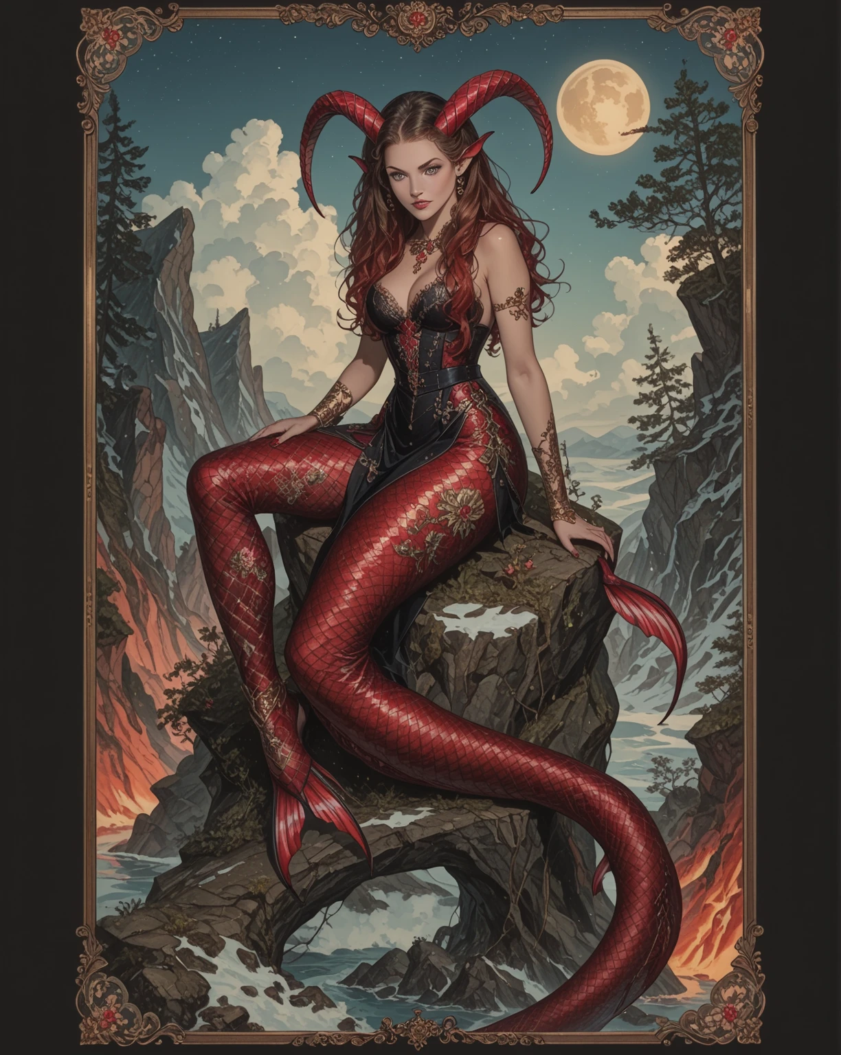 highres,realistic,ultra-detailed,professional,detailed dragon feral x dragoness anthro,beautiful detailed eyes,beautiful detailed lips,long eyelashes,ferocious expression,scaly skin with intricate details,fierce claws and tail,dragoness with alluring curves,perfectly rendered muscles,wild and untamed atmosphere,passionate and intense dragon sex scene,provocative poses and movements,natural lighting with dramatic shadows,vibrant and saturated colors,sensual and erotic atmosphere,powerful orgasms depicted with authenticity and intensity,explicit nudity highlighting the dragoness' breasts and erect nipples,detailed depiction of dragon genitalia including penis and vagine,NSFW artwork with explicit sexual content and adult themes,rule34 aesthetic showcasing the fusion of fantasy and eroticism.