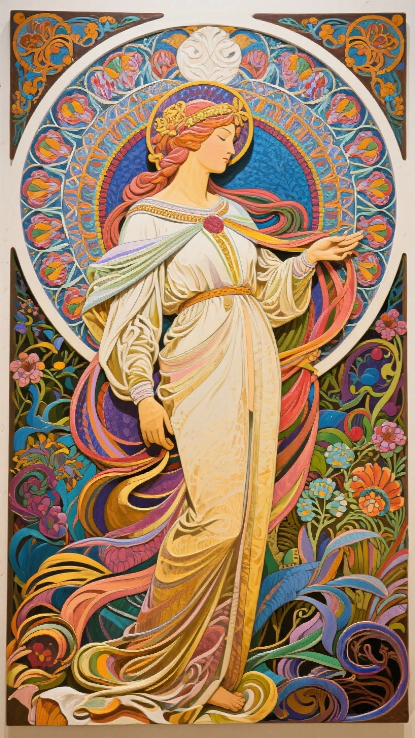"Create an image for a YouTube video about the 'Hymn of Creation from the Book of Genesis.'"