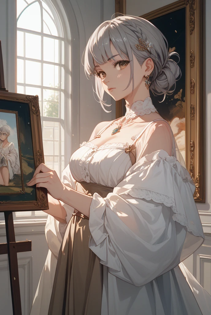 Girl in mirrors