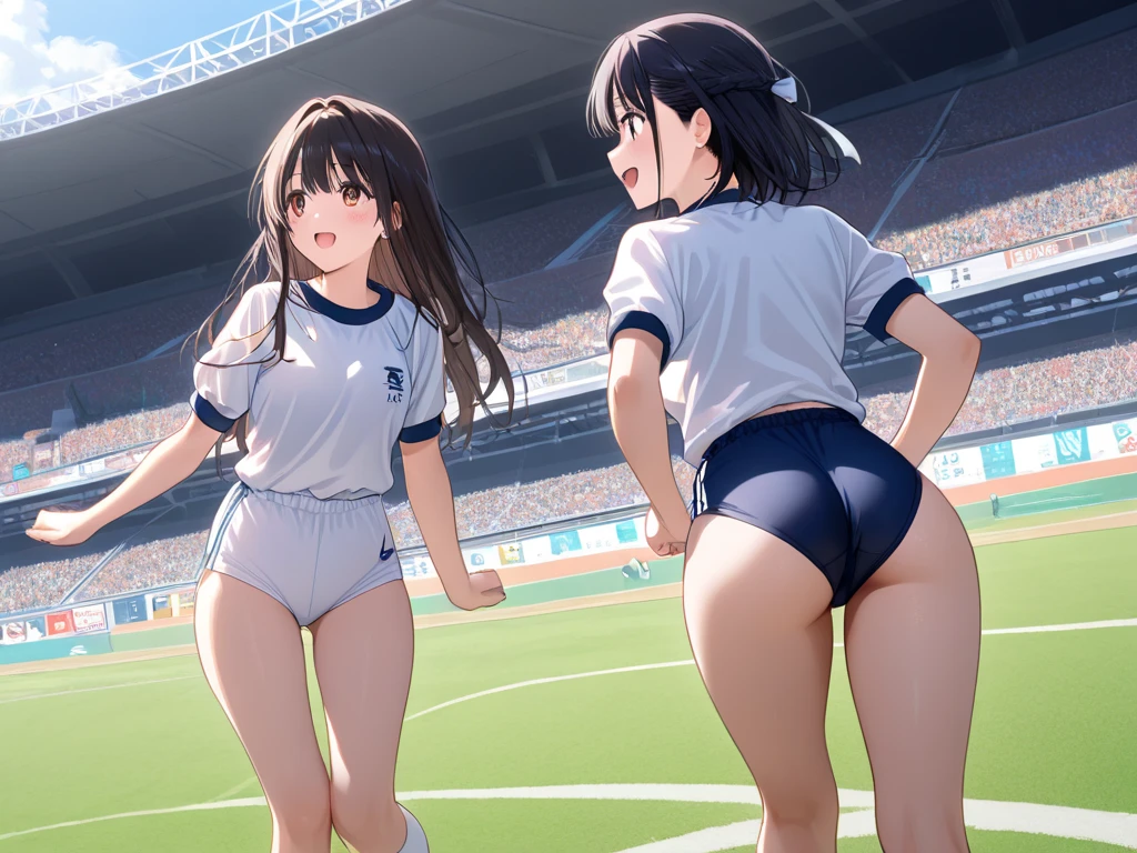mastute piece,Best Quality,insanely detailed,8k cg,nsfw,
(perspective from behind:1.4,take a picture of the whole body),((2girls)),(line up butts in a row:1.4),hold on the net,(stick out butt:1.4),grab the net with both hands,(same volleyball uniform,crotchless),blush,shy,ecstasy face,gasping,trembling,light brown hair,perfect breasts,perfect nipples,perfect five finger,open mouth,
volleyball court,