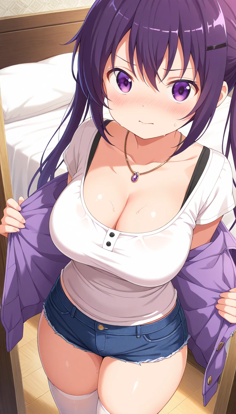 (Sky from below: 1.3), (Angle looking up from crotch: 1.3), (Water overflows from the genitals:1.5) ,ultra detailed eyes, (huge breasts:1.1), hanging breasts, (tareme:1.3),
(ahegao:1.3), heavy breathing, blush, open mouth, embarrassed, heavy breathing, blush, open mouth, embarrassed,,masterpiece, best quality, (nsfw, uncensored:1.5), highly detailed beautiful 8K, in the forest, 1girl, gigantic round breasts, 1man (penis), (a girl and a man having hetero virginal penetration insertion standing sex from behind:1.5), (girl's tears:1.5), (girl's pubic hair:1.25), (girl feel good and gald amd fun and pleasure with {smile|:o|(tongue:0.75)} and blush:1.75), (girl closed eyes:1.75), (girl is drooling, girl sweating, girl tears, girl crying with joy:1.5), (deepkiss:1.95), a girl and a man standing, (a man grab girl's breasts from behind:1.975), {a man raise girl's hands and bind them, armpit | girl weak and hanging arms | nothing}, {(a man grab girl's one leg up:1.5), (Girl does not bend lifted leg:1.25) | girl strech knee | a man grab girl's legs, girl spread legs | a man grab girl's legs, girl spread legs{:1.0|:1.75, a man lift girl's legs}, (sunlight:1.65), (condombelt-5500:0.0), (a girl's sexual crimax:1.6), (a girl's orgasm:1.6), (exquisitely definition highly detailed beautiful, face, girl's breasts, girl's stomach, girl's navel, girl's crotch, girl's groin, arm, leg, finger, girl's nipple, girl's armpit, girl's vagina, girl' clitoris, man's penis), (a man's penis is being inserted into the girl's vagina:1.1), (There is only a penis with intravaginal :1.3), (there's only one penis here:1.5),(cum of vaginal :1.5) (a girl has only two arms, a girl has only two shoulders, a girl has only two breasts, a girl has only two legs, a arm on one elbow, a arm on one hand, a breast has only one areola, a areola has only one nipple, a pussy had only one vargina, a nipple on only Areola, a nipple only above areola, a areola only above breast, a clitoris in one pussy, a urethral ori