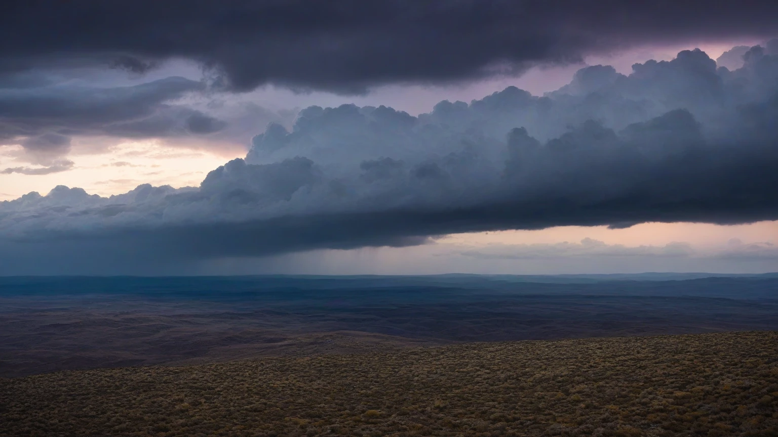 (8k, RAW photo, best quality, highres: 1.2), (realistic, photorealistic: 1.37), a dystopian Martian landscape under a stormy sky (135mm lens, F/1.8, lens flare)