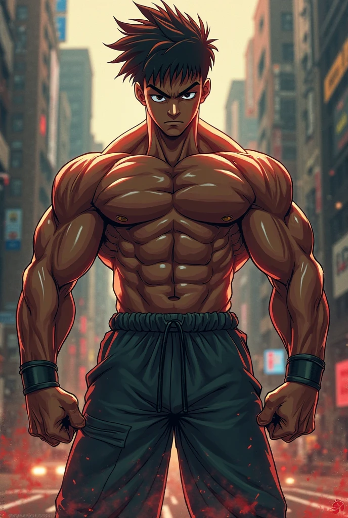 50 Cent, Baki anime style