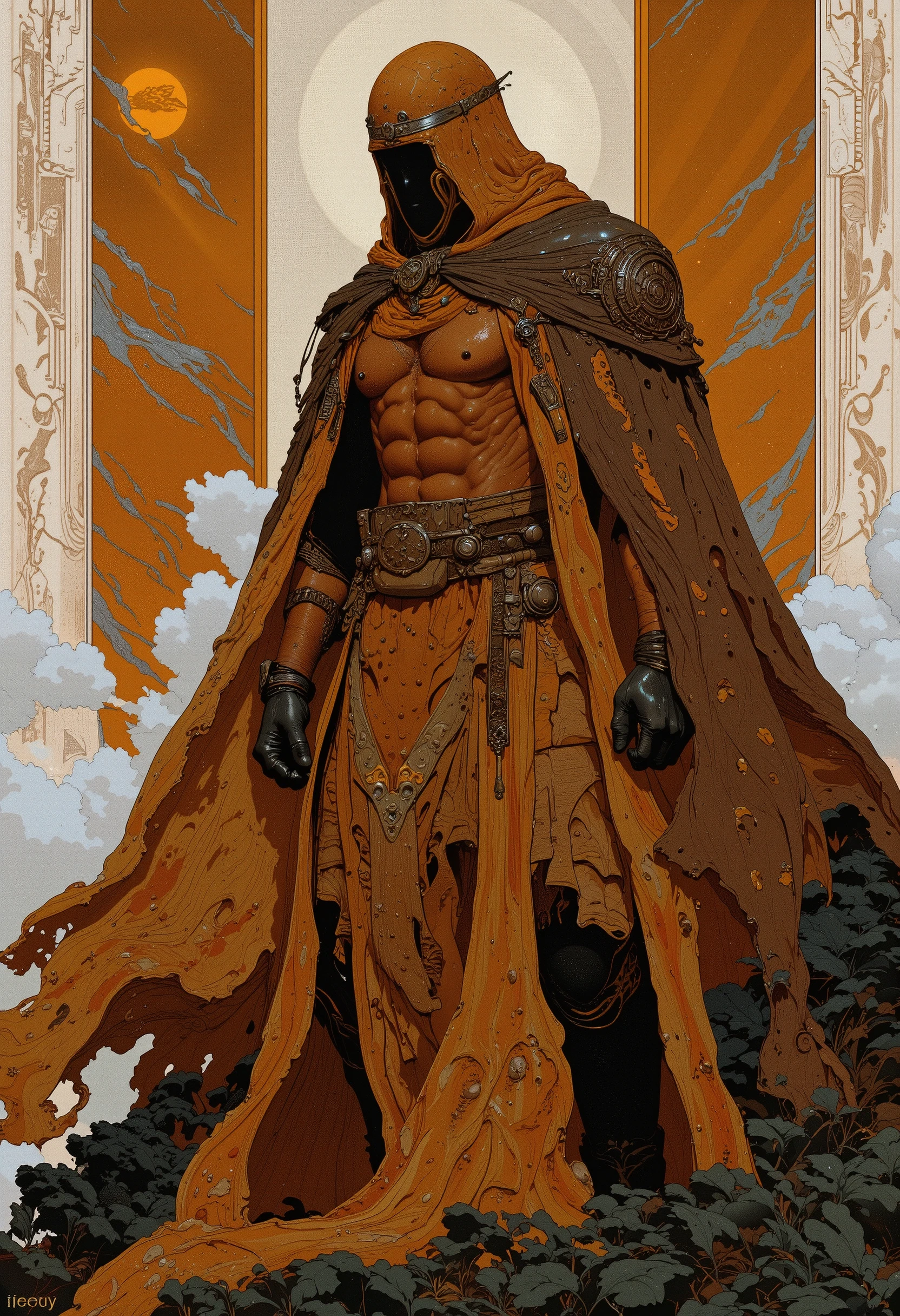 S1n0z1ck style, tanlines, tan, オーバーサイズコート、戦士