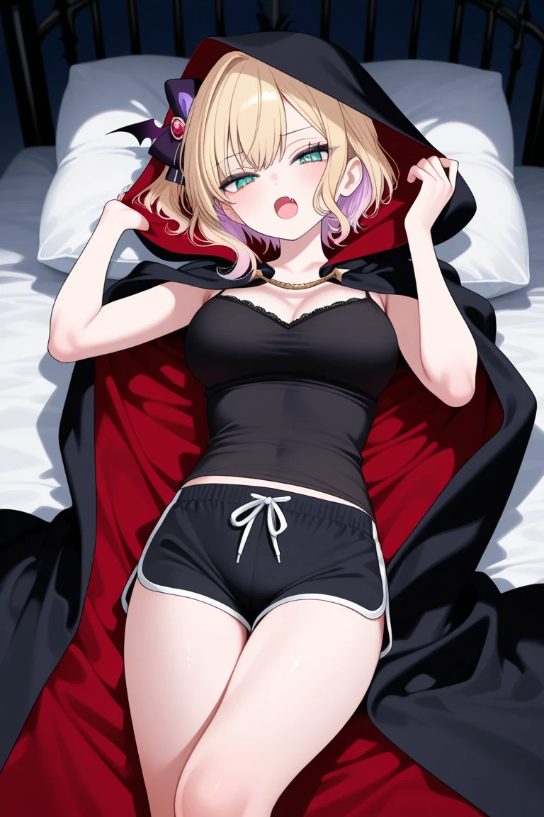 Tanya von degurechaff, croptop, armpit, no pants, touching her , smooth skin, bedroom, masterpiece, Top quality, Ultra high definition, Maximum resolution, Very detailed