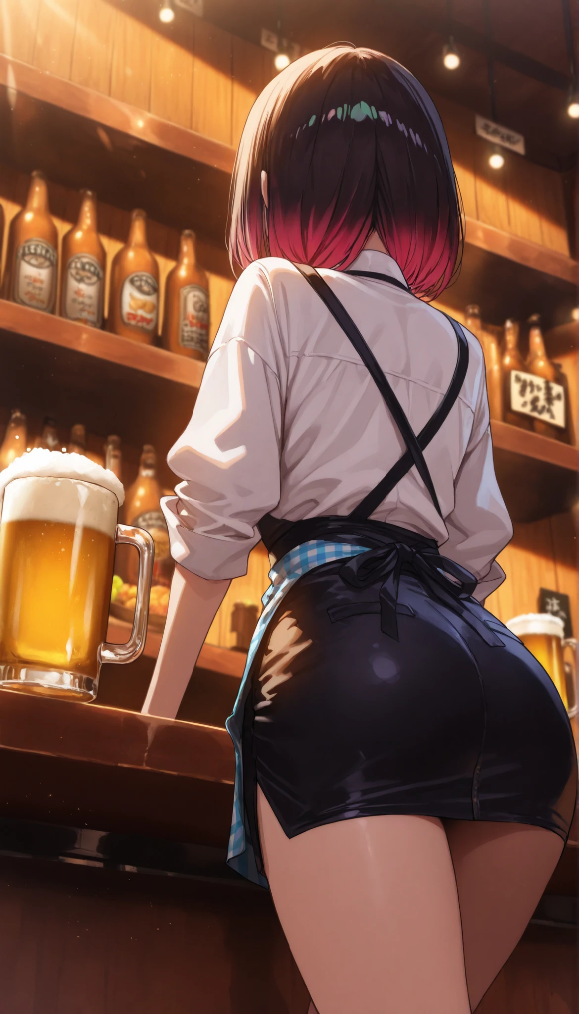 score_9,score_8_superior,score_7_superior,score_6_superior,score_5_superior,score_4_superior,(sauce_anime),1 Girl,Thick thighs,Boko belly,Skin dents,skirt,Knee socks,Skin dents,Side tie panties,Side tie peak,Colored eyelashes,Faceless Man,Size Differences,indoor,night,Analセックス,Anal,How about an asshole?,Giant beer bottle,
