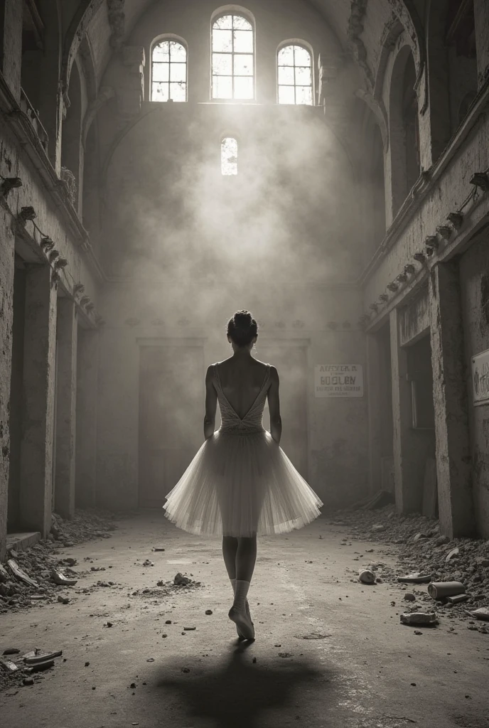 Cinderella image in black and white