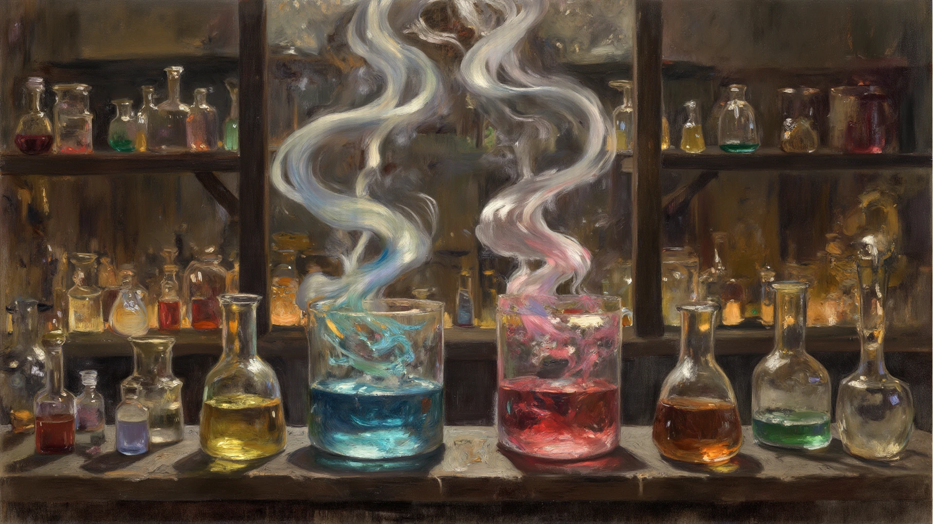 Ink Dripping Drawing of Celestial Artificers in the Workshop of Worlds <lora:add-detail-xl:0.85>, ink drawing, ink splash, ink wash, dripping ink