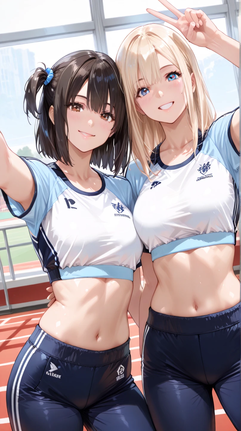 (2girls: 1.5), (masterpiece, best quality: 1.4, detailed),
(detailed eyes), blush,
(cum), (crowd: 1.5),
(holding mug to lips, drinking from mug), mug, holding cup, cum in container, holding, drinking,
facial, cum on hair, cum in mouth, cum on tongue,
<lora:Gokkun: .6>,
(cum in container, cum in cup: 3),
on the football field, bleachers, spectators,
(topless: 1.5), nipples, skirt, (cheerleader, cheerleader skirt: 1.3),
(puffy cheeks: 2),
sitting,