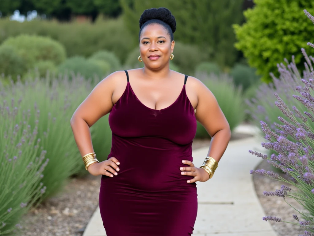 (raw, 8k, best quality, masterpiece,highly detailed, dynamic:1.3), 18 years old, 1girl, gorgeous woman, African American, (thicc|fit body), (posing in exquisite dress, elegant beauty, high neck dress, sleeveless, elegant jewelry), (large breasts, braless:1.2), beautiful face, detailed skin, dynamic natural light, downtown, ((bokeh))