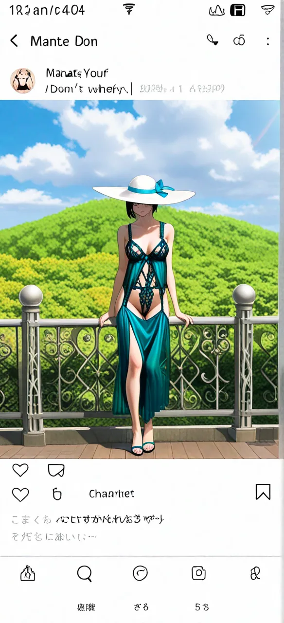 <lora:evening_gown-7:0.7>evening gown, 1girl ,solo , small breast , green dress , yellow eyes , blue eyes , heterochromia, twin braids, brown hair,  medium hair, cleavage, see-through,