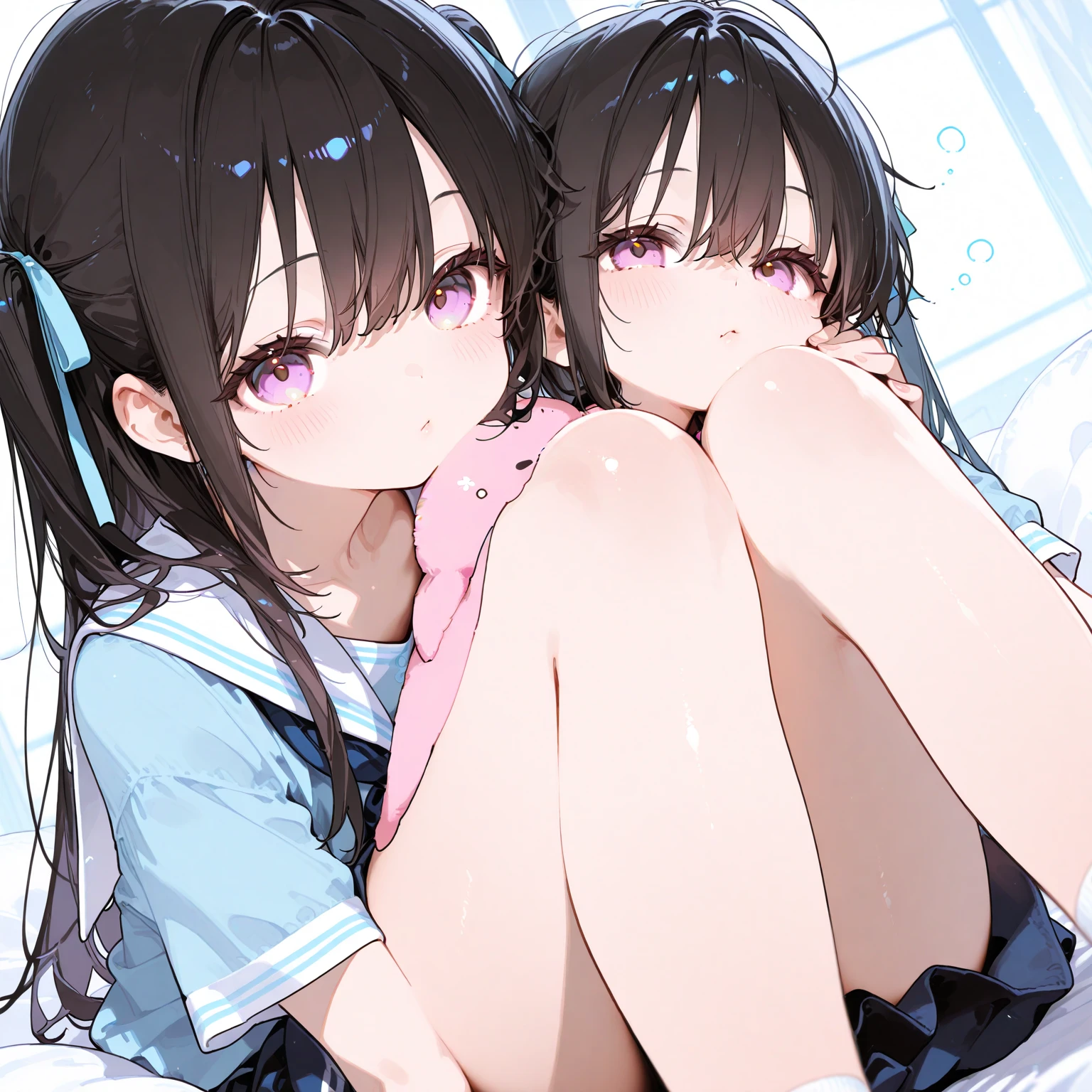 nsfw,独奏,{{{masterpiece}}}, {{{best quality}}}, {{ultra-detailed}}, {illustration}, {{an extremely delicate and beautiful}},,10 years old,black hair,Are crying, Shiny wet skin!!, Enchanting anime girl,blush,Raise eyebrows,blunt bangs,Surprised expression,pussy,pubic hair,upskirt,taking off clothes,micro bikini,bottomless