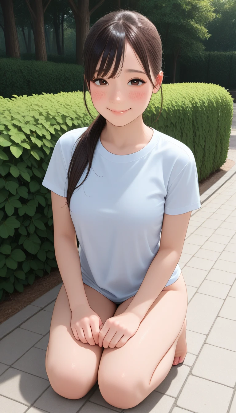 (8k, Best Quality, Masterpiece: 1.2), young girl、masterpiece、onsen、(nude:1.8)、photo realistic、realistic、full body, flat chest