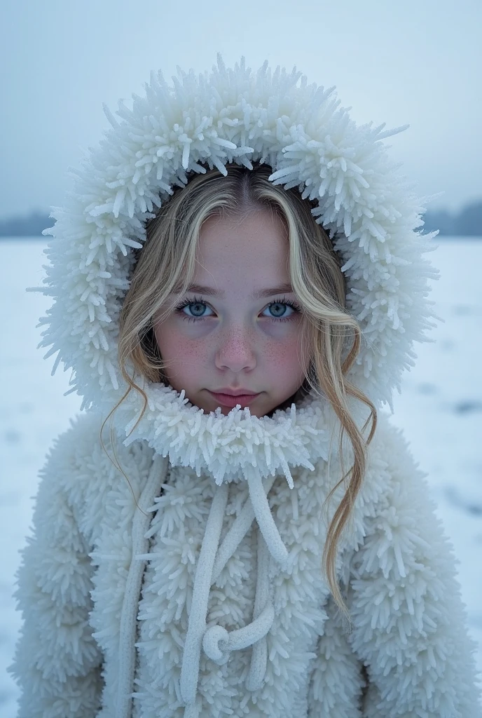 GIRL BLONDE CHILD with long hair wearing a RED sweater and black ear warmers, sonolento, wearing fluffy black scarf, doente com um frio, frio, loli, um frio, franja fofa, com pele fofa branca, orelhas, sonolento rosto modelo de moda, triste, twintails white_gloves, pele fofinha, adolescente, noites frias congelantes, inverno frio, orelhas pretas