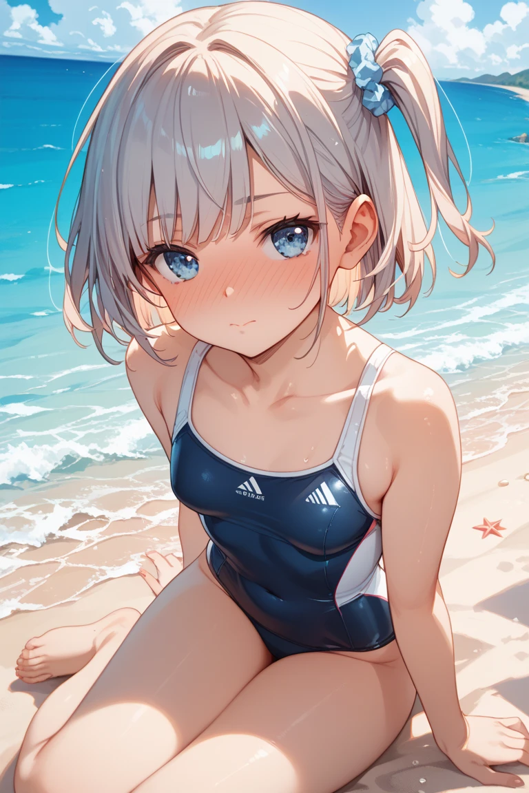 Movie angle, depth of field, (looking at the viewer), (right foreground: 1), (standing photo: 1),
(playing guitar: 1.3),
Cat Eared Girl, (Solo),Silver Hair,(White Skin:1), (Curvaceous:1.2), (Wide Hips:1.1), Cat Eared Girl,
(Beautiful Coast Background), (Coast Background: 1.4), (Coast Background: 1.4),
(red school swimsuit), (bare shoulders, red school swimsuit), (T-back panties: 1.2), (sharp nails, detailed horns, choker, thigh boots,
(ponytail, hairs between the eyes), (silver-haired), (purple-eyed), (flat chest: 1.2),
expressionless, stunned, sleepy,
Wakame, wakame, wakame, wakame, wakame, wakame, wakame, wakame