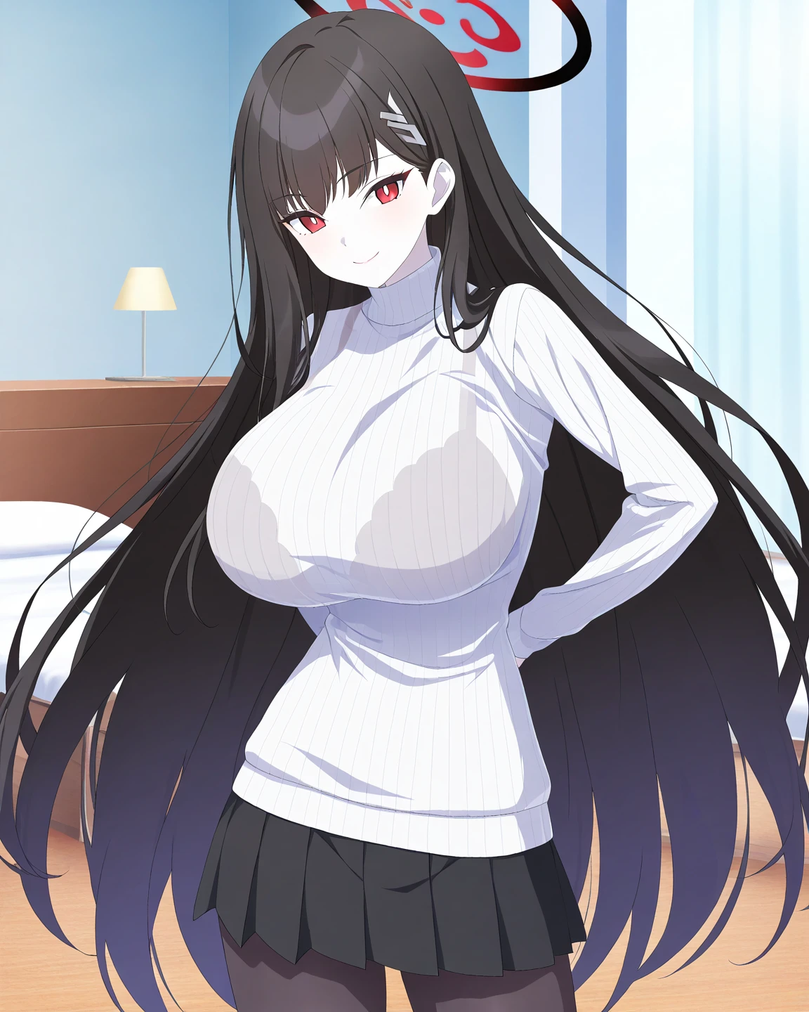 black long straight hair,grown woman,No erotic underwear,