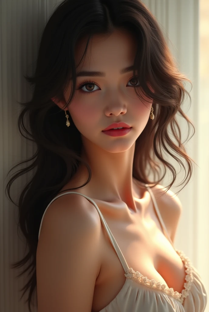 A beautiful girl and sexy
