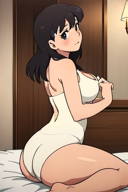 1girls, masterpiece, highest quality, disorganized, retro artstyle, 1980s \(style\)))), look viewer, (((full nude))), (Madoka Ayukawa, long hair, full nude), (((fll nude))), knee shot, full blush, (((no Panties))),, Take a look here, (((nsfw))), view audience, short hair, 2girls, nsfw, Genitals are visible, (((See here))), nsfw, (Japanese girl showing off genitals:1.1), look viewer, from below, (((a girl is naked, from the knees up))),