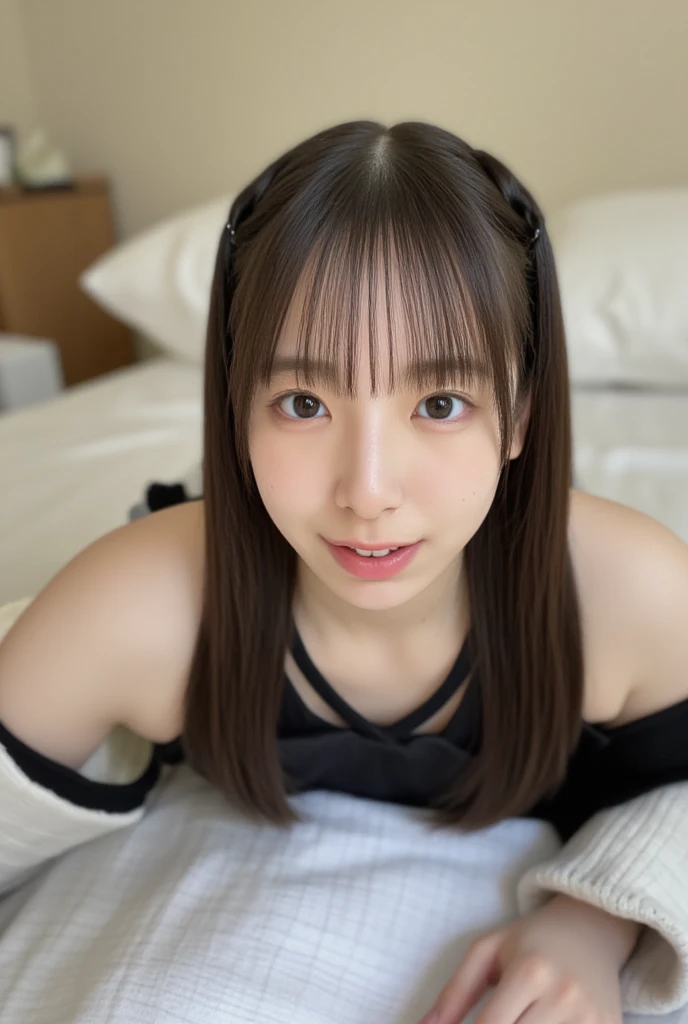 (8k, RAW Photos:1.2),Detailed face and eyes,最high quality, 超A high resolution, Very detailed ,Intricate details ,pretty girl , naked,Please open your mouth a little.,Sharp focus, high quality, outside,Long Hair,Blonde,Browsing Caution, Spread your legs, bedroom