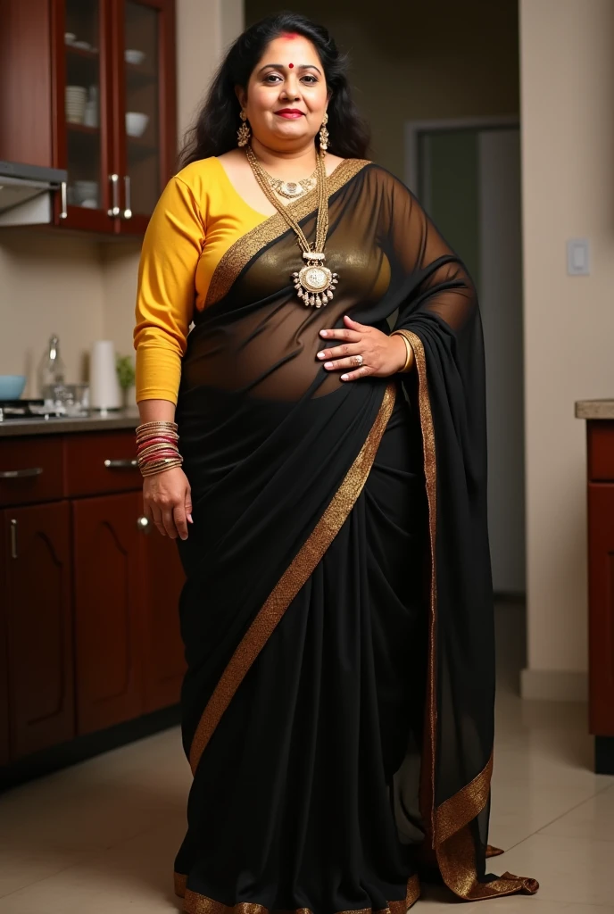 (front focus), (Gorgeous Indian curvy women), A beautiful Indian women (((wearing a black kurta))), (((knee length black kurta, black laces kurta, net sleeve, skinny black salwar))), deep neck, Indian outfits, beautiful suit, gorgeous looking, ultra detailed face, red lips, high quality picture, candid picture, ultra detailed face, Indian outfits, Indian traditional, elegant costumes, chubby women, ((good proportion)), seducing, realistic background, sexy pose, women, front focus, closeup,