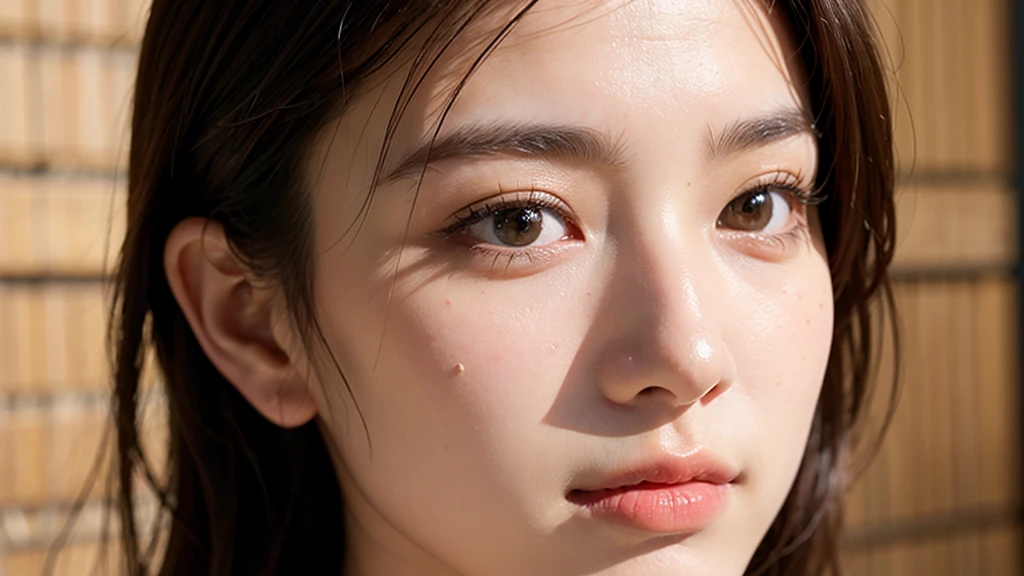(((Ultra-high resolution、close、Cute Japanese Woman)))、顔のUltra-high resolutionクローズアップ画像を作成してください。
Long, straight black hair frames her face。
So that every single hair is clearly visible、Depicts subtle color changes depending on the amount of light hitting the subject。
The skin is white and smooth、Has a natural glow。
Fine skin texture、Representing the fine details of pores。
amountや頬に薄い赤みがある部分を詳細に。
The eyes are almond-shaped and dark brown.。
Fine details of the iris、Depicts color gradations and patterns。
Long, natural-looking eyelashes, each and every one visible。
Well-groomed eyebrows、indivual々The hair is clearly visible。
Light reflects off into the eyes、Create small highlights。
noseは繊細で、nose孔の細かいディテールがある。
Lips are plump and naturally pink。
Depicts the fine lines and soft curves of the lips。
Shiny、Accentuate the shape。
Detailed depiction of lip texture。
Particular attention to the depiction of light and shadow。
Soft natural light gently illuminates the face from the front。
amount、nose、Creates a subtle glow on the cheeks。
Shadows are cast softly along the contours of the face、cheekbone、Jaw Curve、noseの側面を強調。
The gloss of her lips reflects the light faintly.、Emphasizes plump texture。
The shadow of the hair adds depth and dimension.、indivual々The hair shines in the light。
The background is simple and blurred.、Focus on the face。
In the highest quality、Representing the utmost detail。
Negative prompts:
Noisy Images、Low resolution、Avoid blurry detaily hair is messy、Avoid unnatural hair textures。
Skin is unnaturally smooth、Avoid overly processed skin images。
Pores are invisible、Avoid products that have lost their skin texture。
Flat iris、Avoid those that lack detailed information。
short lashes、Avoid unnaturally thin eyebrows。
Light reflects off into the eyesていない、Avoid those with expressionless eyes。
noseのディテールが欠けているものは避ける。
Dry lips、Avoid unnatural colors。
Lip texture is not visible、Avoid non-shiny items。
Poor balance of light and shadow、Avoid evenly lit faces。
amount、nose、Avoid products that don't have a glow on your cheeks.。
cheekboneやJaw Curveが強調されていないものは避ける。
The shadow of the hair is shallow、Avoid things that lack volume。
The background is complicated、Avoid images where the face is not in focus。