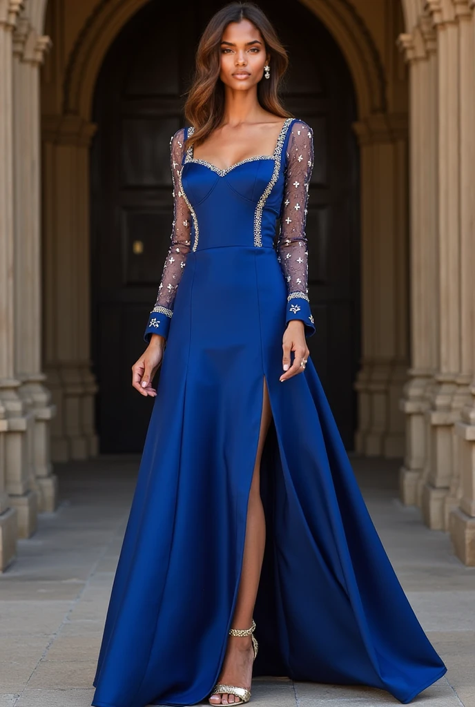 8k, sexy woman, with a dress