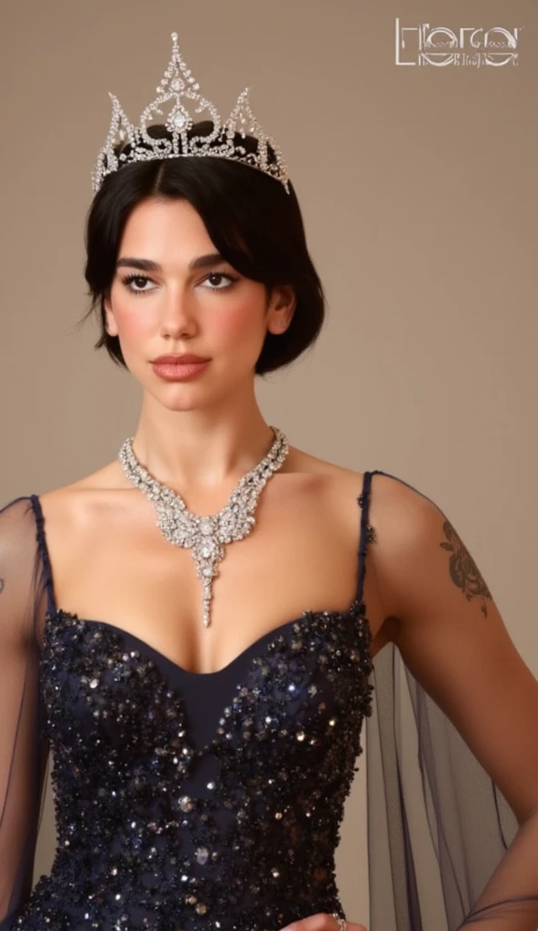 horror, (Indira Varma) as MaleficentWaifu, evil smile, looking at viewer, curvy, dress, magic, (1woman), (solo), (full body view), beautiful detailed glow, detailed, cinematic light, intricate detail, realistic, highres, detailed facial features, high detail, sharp focus, smooth, aesthetic, extremely detailed, stamp, octane render