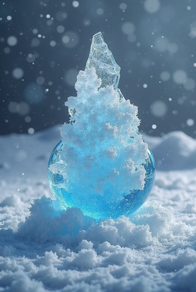 Create ice shapes
