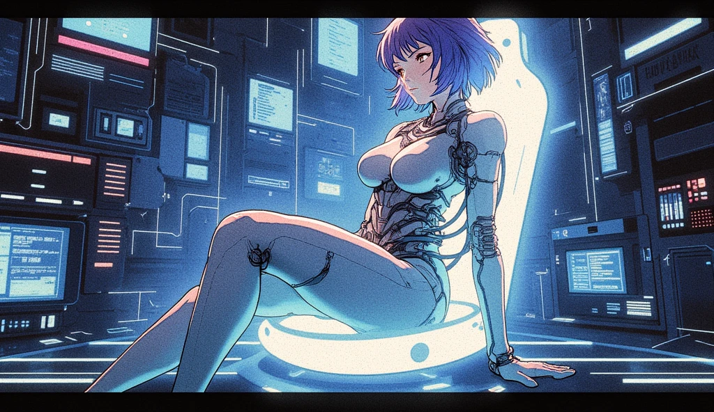 motoko kusanagi、Completely naked, (Blushing your nose, mischief, Half-open eyes, Drooling), [full body shot]、bondage、Lots of love juice、pale pubic hair、wearing a black dog collar,full body shot,Wide-open legs、head to toe shot、hand flail、Shackles、Squirting、Squirting、There are many in the body、Compete for 大きな胸 in the bright sunlight、tie the chest with rope、woman in chains、hips move up and down、chest moves up and down、Crying in pain、Pee、((masterpiece)), ((highest quality)), (Very detailed), ((cute)), cute, (Lovely), ((Very detailed)), 4K, (8k), highest quality、Pink nipples、shout、Shoot at ultra-low angles、Ahegao、Night Park、Exhibitionism、Ahegao、Bukkake in the face, Hair and chest、Completely naked、Insert a huge penis、Realistic vagina、No change、