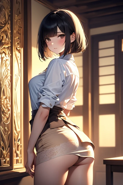 Best Quality, high_resolution, Distinct_image, Detailed background ,girl, hanbok,flower,garden,Moon, Night,Dutch Angle, Wide Shot, diadems,