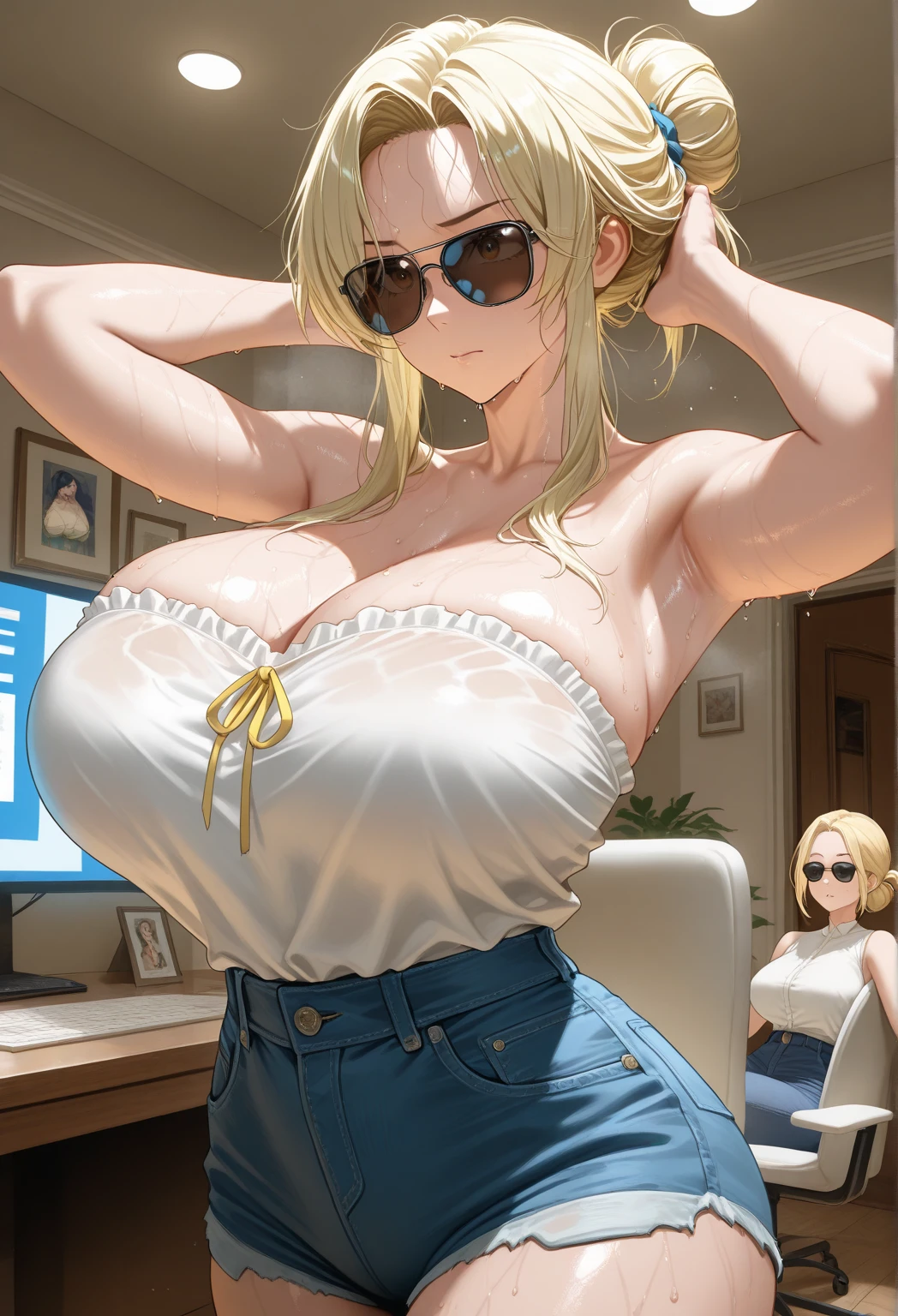 ((woman,Huge breasts,Huge breasts:1.4, (Huge breasts:1.8),とても唇が赤いHuge breastsを強調,Big Ass,Narrow waist,Long legs,Green Eyes Standing))
8k(((((Anime Style,A sloppy smile,What we are looking for,Face mischievous face,The facial expression is accurate)))))8k(((((Anime Style)))))8k(((((Anime Style)))))
8k((Anime Style,A sloppy smile,What we are looking for,Face mischievous face,The facial expression is accurate))A sloppy smile,What we are looking for,Face mischievous face,The facial expression is accurateA sloppy smile,What we are looking for,Face mischievous face,The facial expression is accurateA sloppy smile,What we are looking for,Face mischievous face,The facial expression is accurate))8k(Anime Style)8k(Anime Style)8k(Anime Style)8k(Anime Style)
8k(((((sexy)))))
8k(((((There is a sense of infidelity:1.3)))))
8k(((((There is a sense of infidelity:1.3)))))
8k(((((On a date:1.3)))))
8k(((((Tank top)))))
8k(((((Jeans:1.3)))))
8k(((((In town)))))
8k(((((There is a sense of immorality:1.3)))))
8k(((((womanは清楚感がある)))))