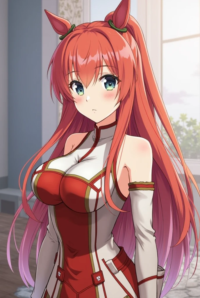 orihime inoue, ((detailed eyes:1.2)), wearing miko outfit, nsfw, sexy, sensual, sleeveless, sideboob, masterpiece, top quality, best quality, official art, beautiful and aesthetic:1.2), extreme detailed, colorful, highest detailed