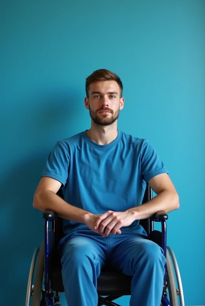 tetraplegic young man seat power wheelchair