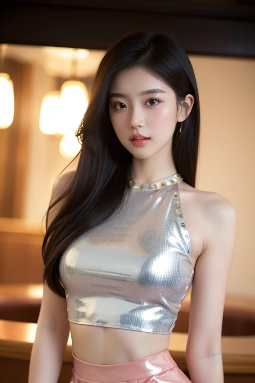 ((masterpiece, top quality, Ultra-clear, HD)), alone, beautiful girl, shining eyes, Perfect eyes, 15 years old, Five fingers of hand, silver theme,