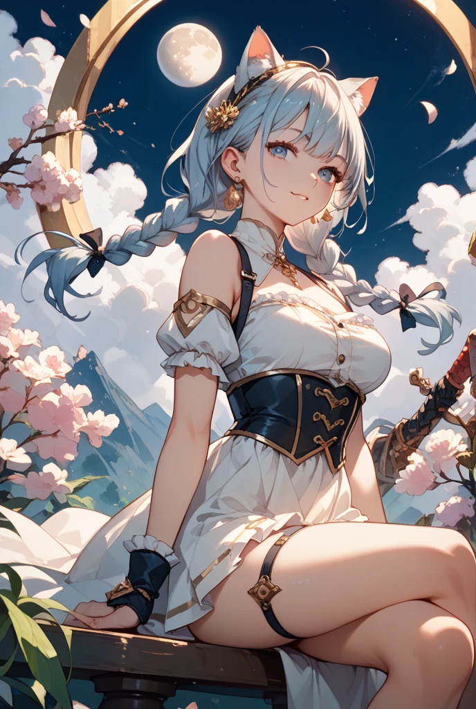 masterpiece, highest quality, Illustrations for novels, High resolution, 18+ Adult content, Sensual, Intimate, Emotional, Passionate, romantic, sweet, Adorable, Innocent, Pure, Fascinating, Fascinating, attractive, Mysterious, Fascinating, Fascinating, Immersive, Fascinating, dream-like, Surreal, Imaginative, Whimsical, artistic, Avant-garde, timeless, elegant, Sophisticated, chic, Sophisticated, Individuality, original, Fascinating,(( Elf:1.3)),((Beautiful Tears))、Upper Body